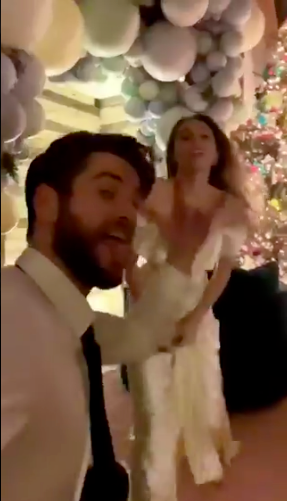 Liam Hemsworth was loving it. Source: Instagram/Miley Cyrus