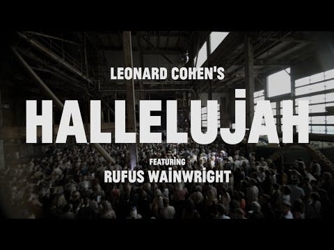 48) "Hallelujah" by Rufus Wainwright feat. Choir!Choir!Choir!