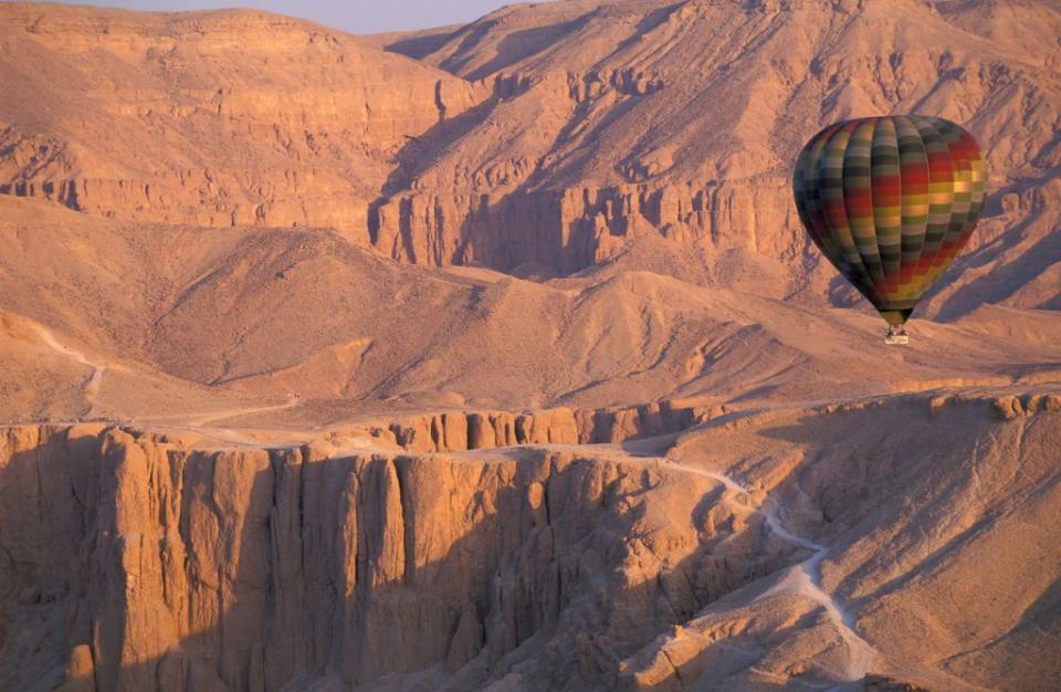 Try a hot air balloon ride