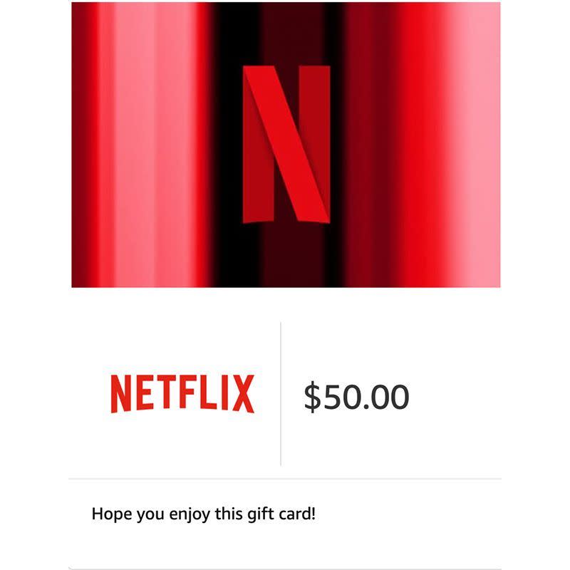 <p><strong>Netflix</strong></p><p>amazon.com</p><p><strong>$50.00</strong></p><p>All nine glorious seasons of <em>Seinfeld </em>live on Netflix. Fifty bucks will buy three months of Netflix, which is more than enough time for another round of power-binging the show.</p>