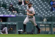 MLB: Game One-San Francisco Giants at Colorado Rockies