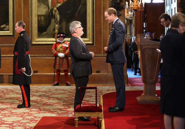 Investitures at Windsor Castle