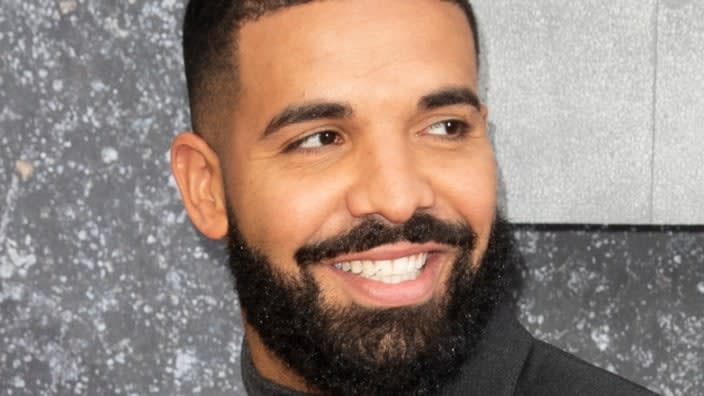 Rap star Drake has put up billboards across the nation revealing the artists featured on his highly-anticipated seventh studio album, “Certified Lover Boy.” (Photo by John Phillips/Getty Images)