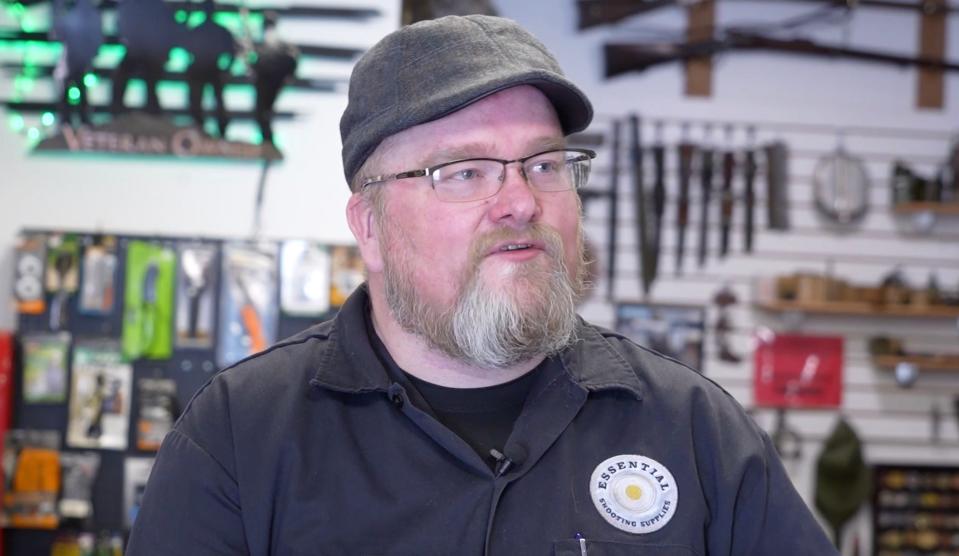 Park Falls gun shop owner Chuck Lovelace was one of the first people to sign up for a grassroots program for gun stores to hold firearms for people in crisis.