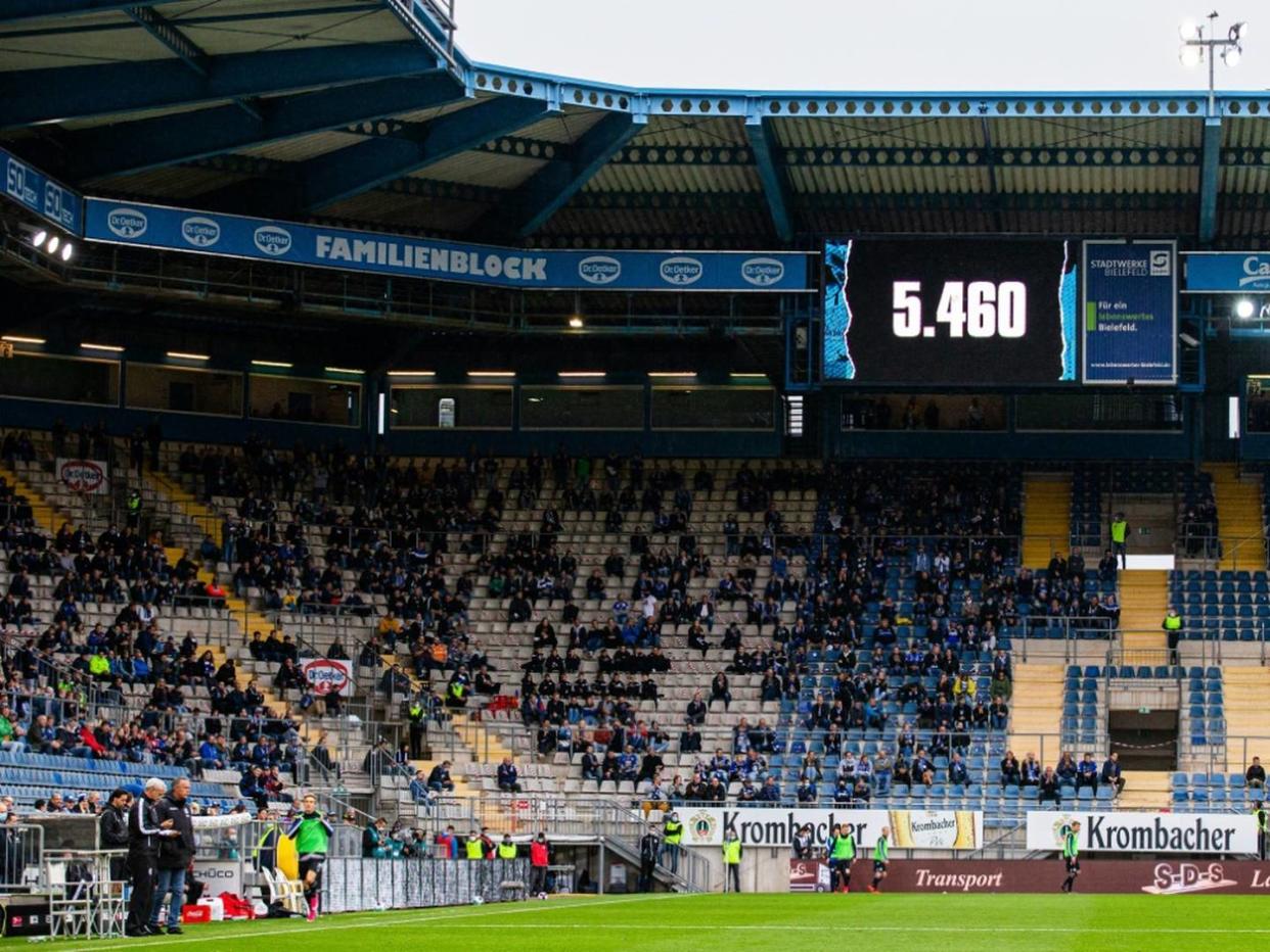 Bielefeld bei Bundesliga-Auftakt mit Zuschauern