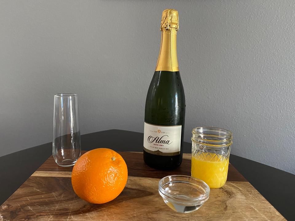 Rachael Ray mimosa recipe ingredients