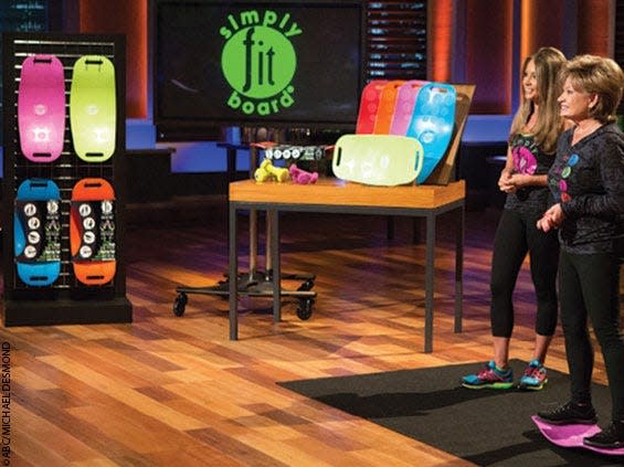 simply fit board shark tank