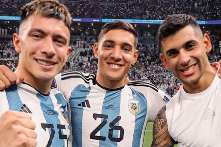 Los jugadores integran una banda muy especial dentro del equipo (Foto Instagram)