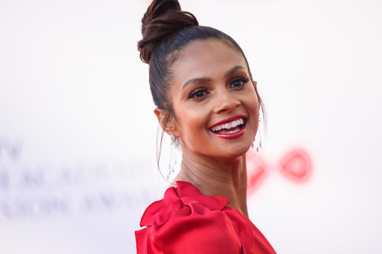 Alesha Dixon attending the Virgin TV British Academy Television Awards 2018 held at the Royal Festival Hall, Southbank Centre, London. 