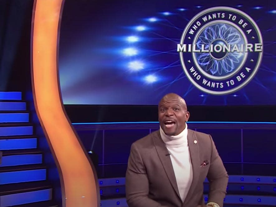 terry crews who wants to be a millionaire