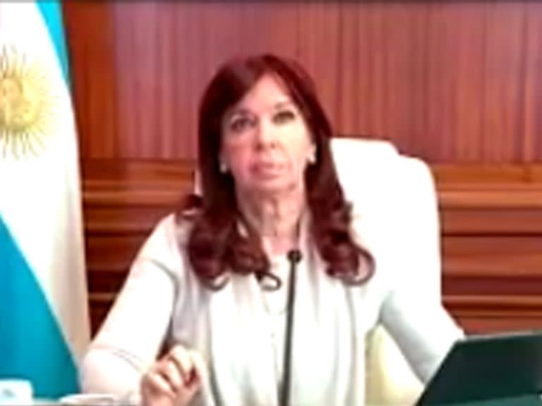 Cristina Kirchner en el proceso por el asunto de la calle