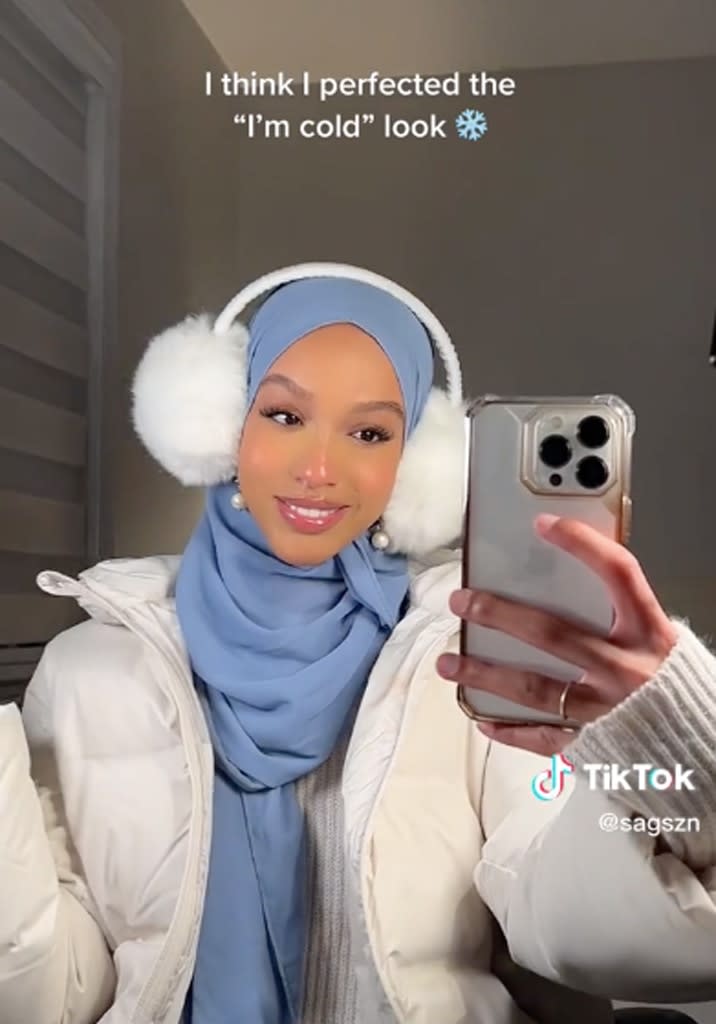 TikTok Viral "I'm Cold" Makeup Trend