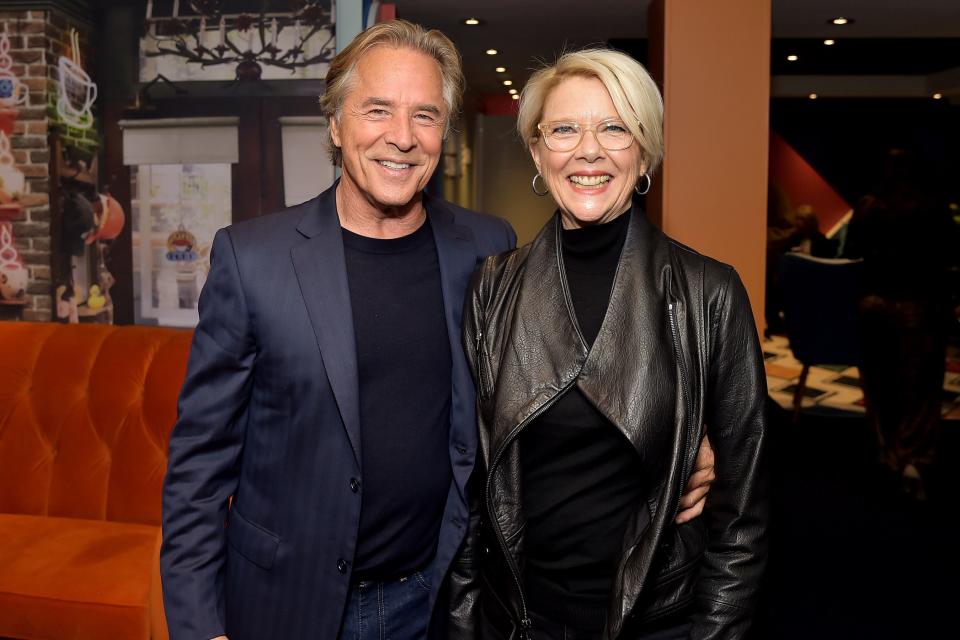 Don Johnson & Annette Bening