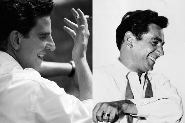 bradley-cooper-leonard-bernstein-maestro-nose.jpg bradley-cooper-leonard-bernstein-maestro-nose - Credit: Jason McDonald/Netflix; Bettmann Archive/Getty Images