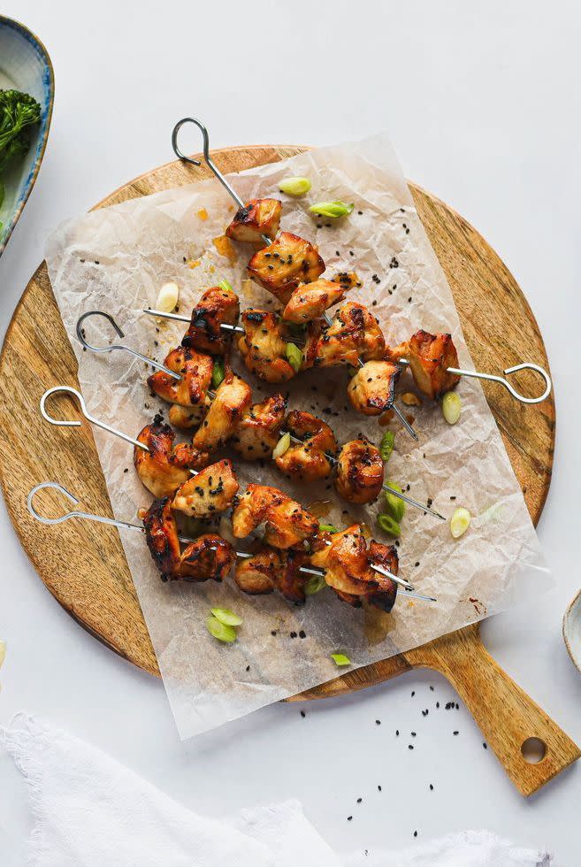 Chicken Teriyaki Skewers