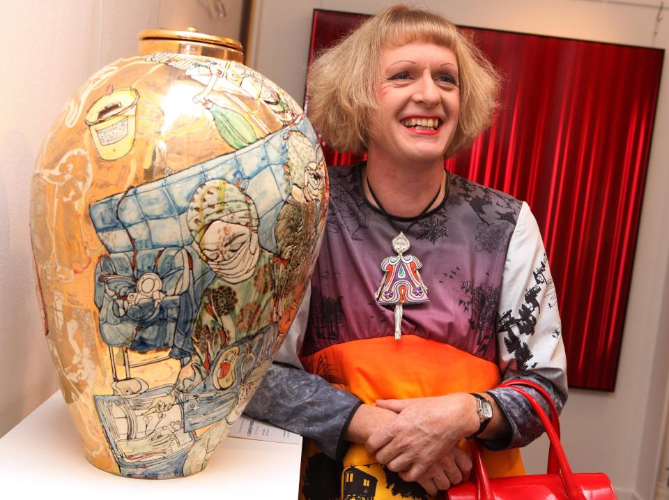 Grayson Perry at Sotheby’s Auction House, 2009Getty Images