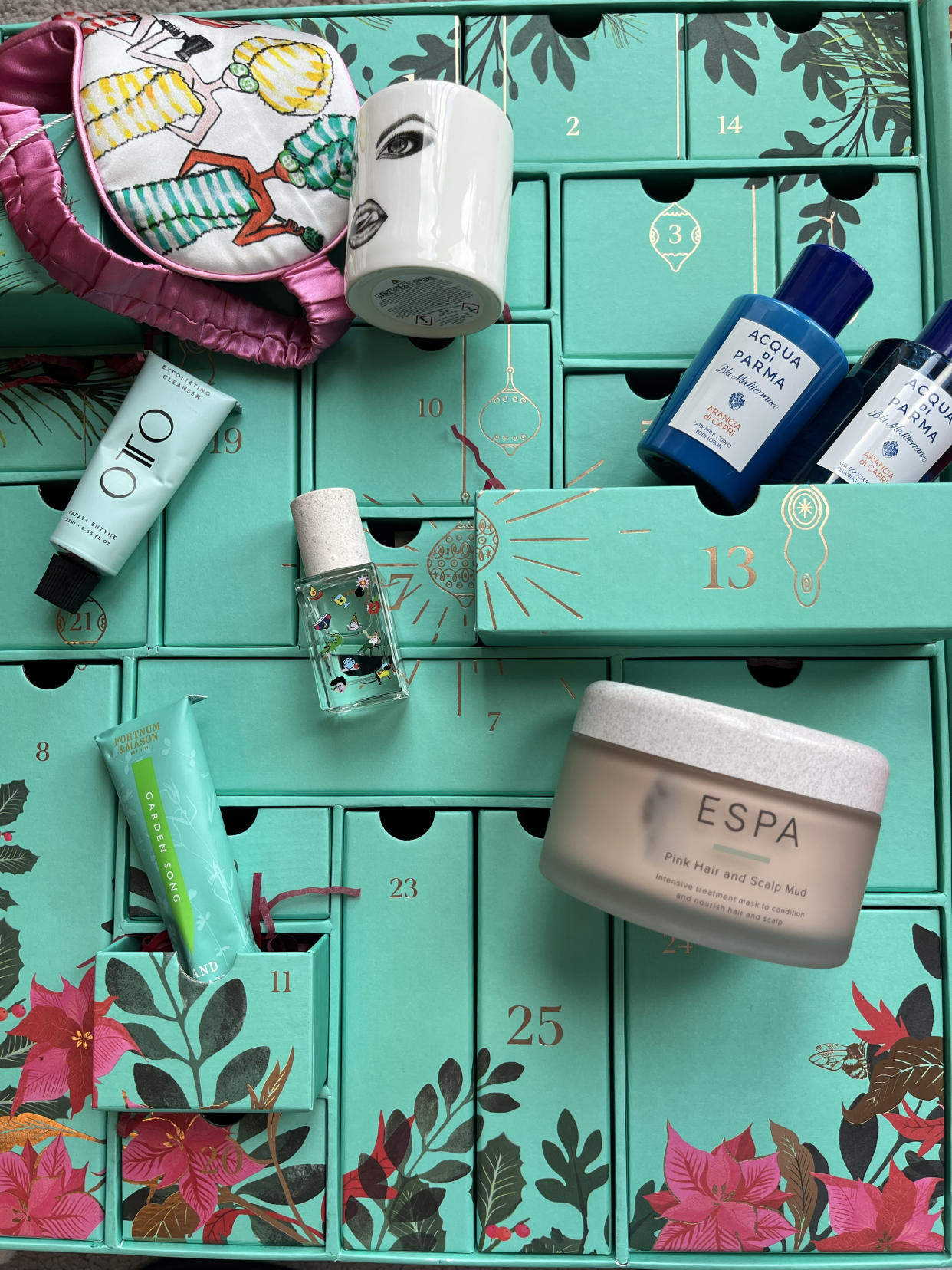The calendar has a great range of products that are the ultimate self-care treat. (Yahoo Life UK)