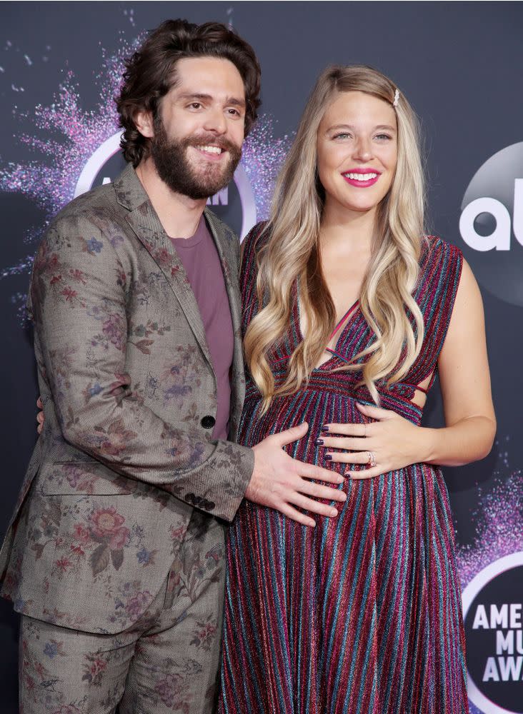 Thomas Rhett and Lauren Akins | Rich Fury/Getty Images