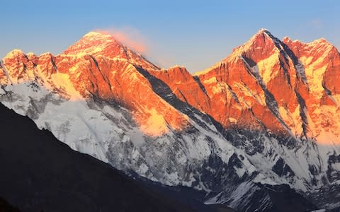 Everest's summit is the highest border crossing on the planet - Credit: AP/FOTOLIA