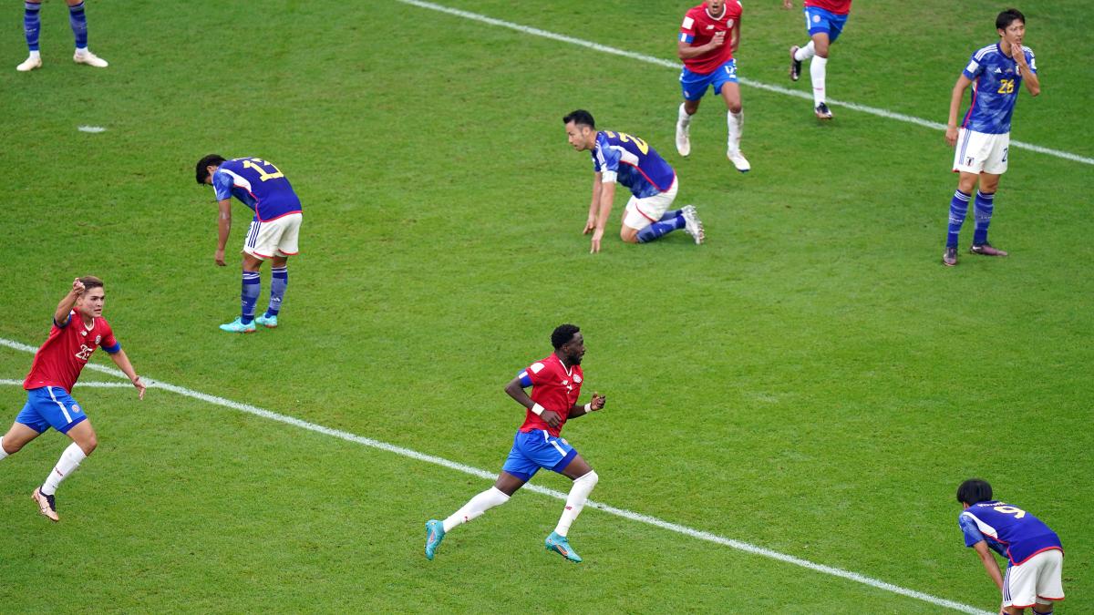 Japan vs Costa Rica result: Keysher Fuller seals vital three points for  Central American side - The Athletic