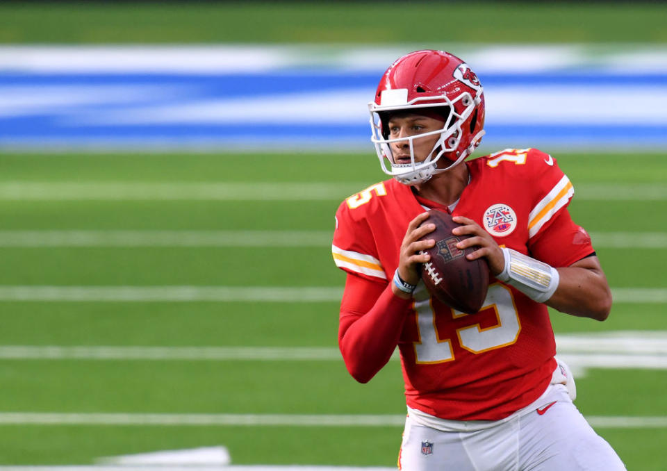 Patrick Mahomes is leading the Chiefs and their bid to repeat as Super Bowl championsGetty