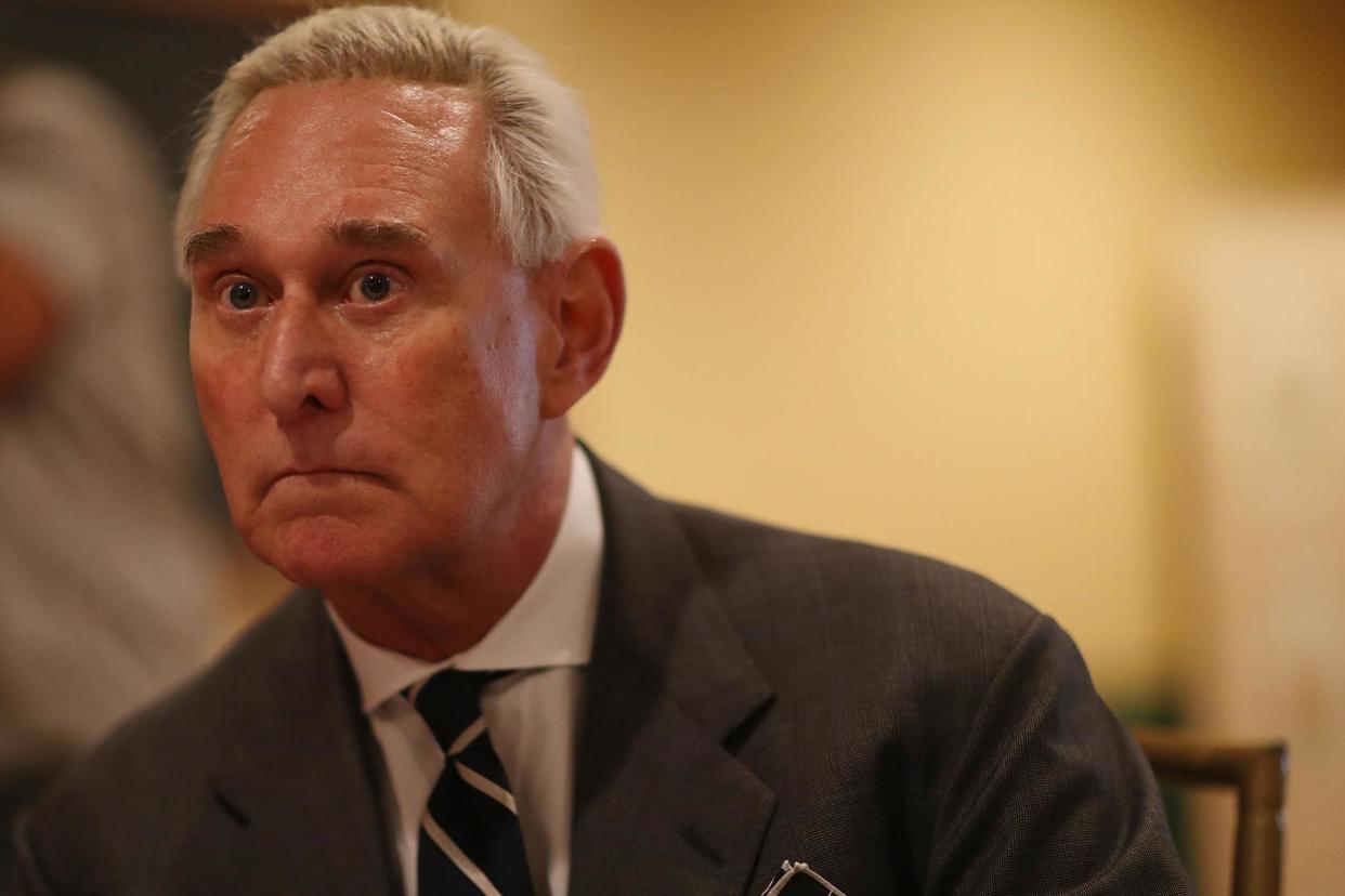 Roger Stone, longtime advisor to US President Donald Trump, said he thinks he is the next one to be indicted by special prosecutor Robert Mueller in the FBI's Russia investigation: Joe Raedle/Getty Images