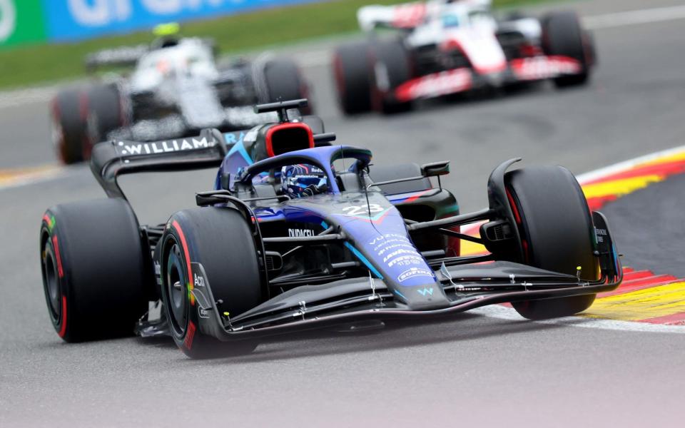 Formula One F1 - Belgian Grand Prix - Spa-Francorchamps, Spa, Belgium - August 27, 2022 Williams' Alexander Albon in action during qualifying  - REUTERS