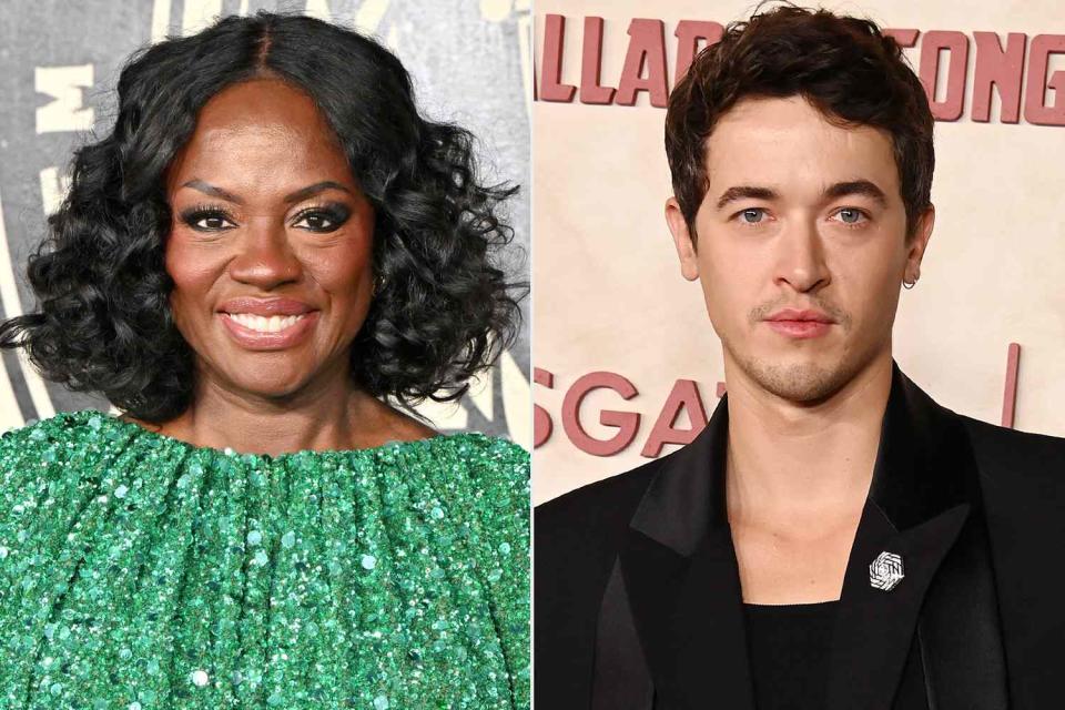 <p>Axelle/Bauer-Griffin/FilmMagic; Jon Kopaloff/Getty</p> Viola Davis; Tom Blyth