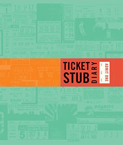 37) Ticket Stub Diary