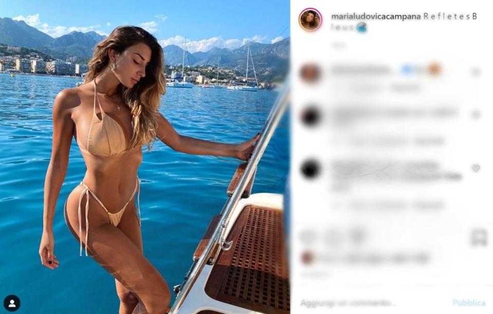 La 24enne ha partecipato a Miss Italia nel 2014. Ha studiato presso l'istituto Marangoni di Milano, fa la stilista di costumi (ha anche creato un suo marchio) ed è un’influencer molto amata sui social.