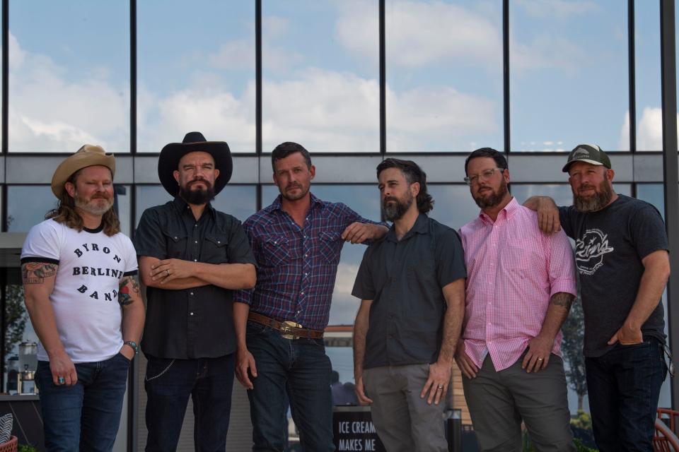 Portraits of the Turnpike Troubadors at the Four Season Hotel in Nashville, Tenn., Tuesday, Aug. 8, 2023.