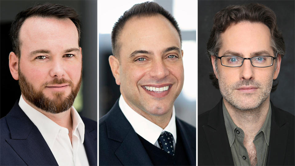 (L-R) Dana Brunetti, Matt DelPiano and Jason Reed - Credit: Cavalry Media