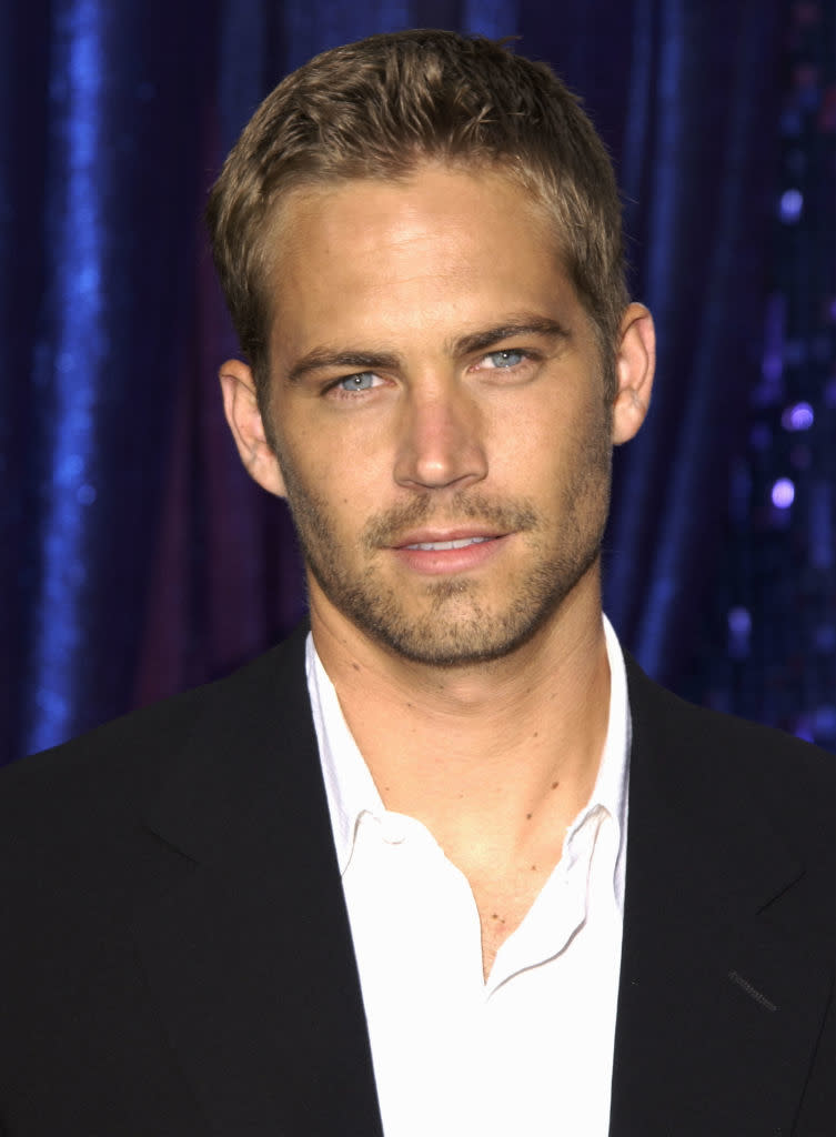 Closeup of Paul Walker