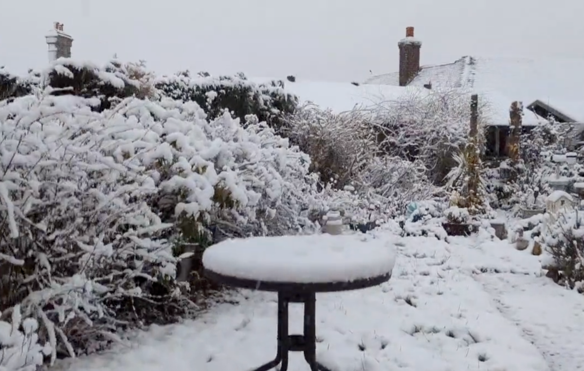 Snowy Morning Scenes in Telford as Wintry Weather Continues in UK