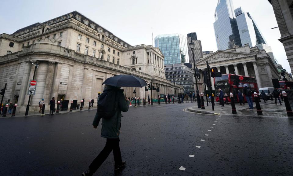 <span>The Bank of England has given UK lenders four months to take stock and report back on their dealings with private equity businesses.</span><span>Photograph: Yui Mok/PA</span>