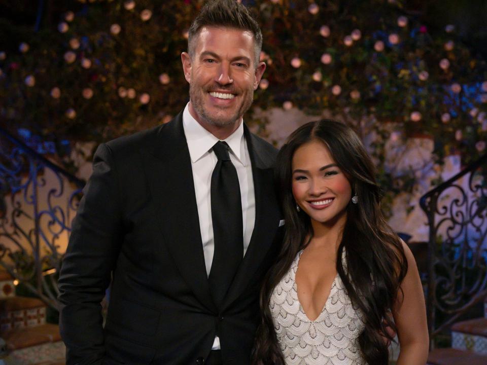 Jenn Tran on night one of "The Bachelorette" in July 2023.