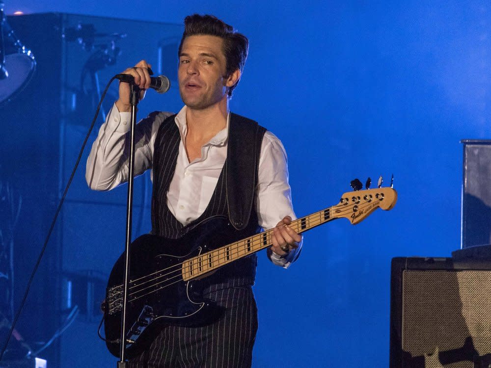 Brandon Flowers von The Killers freut sich über seine Konzertreihe in Las Vegas. (Bild: imago/ZUMA Wire)