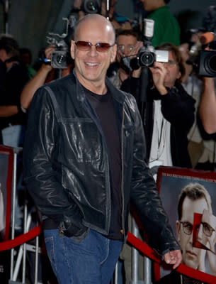 Bruce Willis at the Hollywood premiere of MGMs' Mr. Brooks