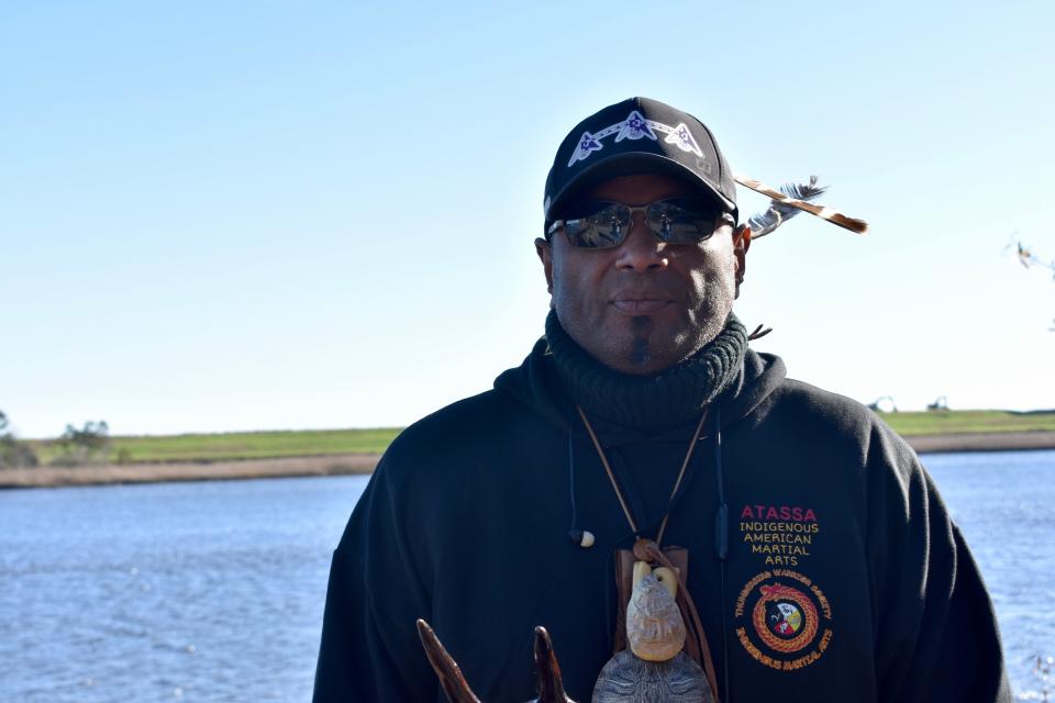 Lovell Pierce Moore is principal chief of the Cape Fear Band of Skarure and Woccon Indians, a Native American tribe with roots in Brunswick, New Hanover, Columbus and Bladen counties.