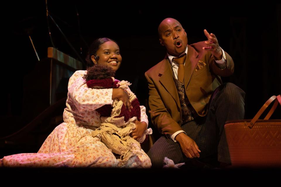 Bianca Shaw and Curtis Wiley in "Ragtime."