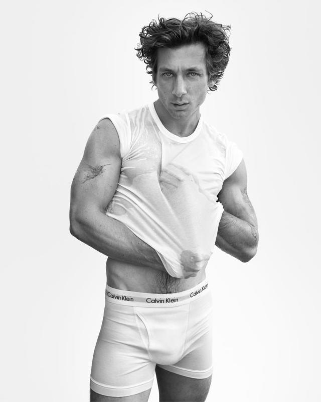 See Jeremy Allen White's Steamy New Underwear Campaign for Calvin