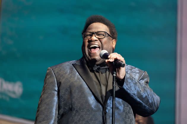 Singer Al Green performs onstage during Once Upon a Time in LA Music Festival at Banc of California Stadium on Dec. 18, 2021, in Los Angeles.