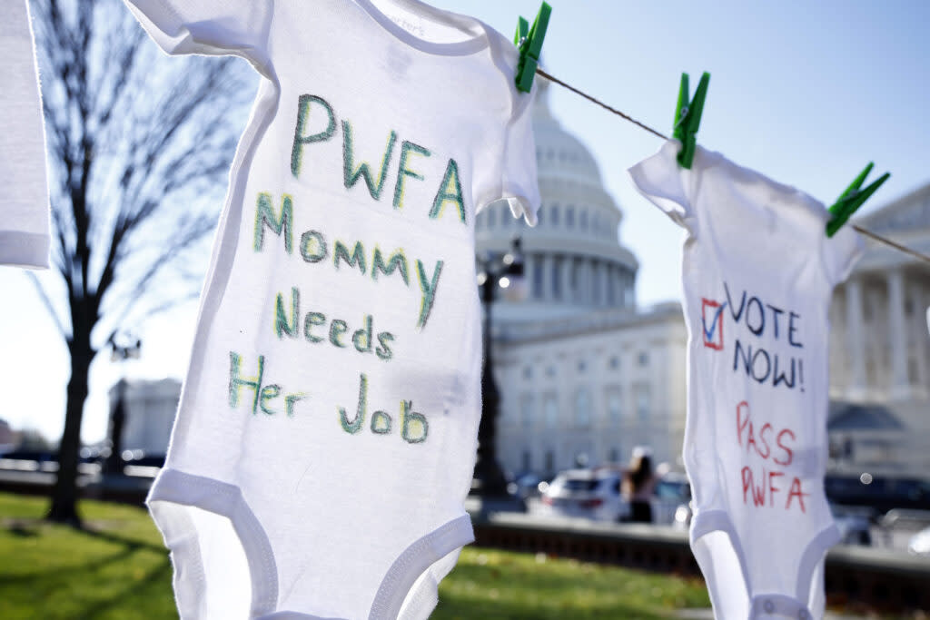 Advocates, Legislators, And Pregnant Workers Rally On Capitol Hill For The Pregnant Workers Fairness Act