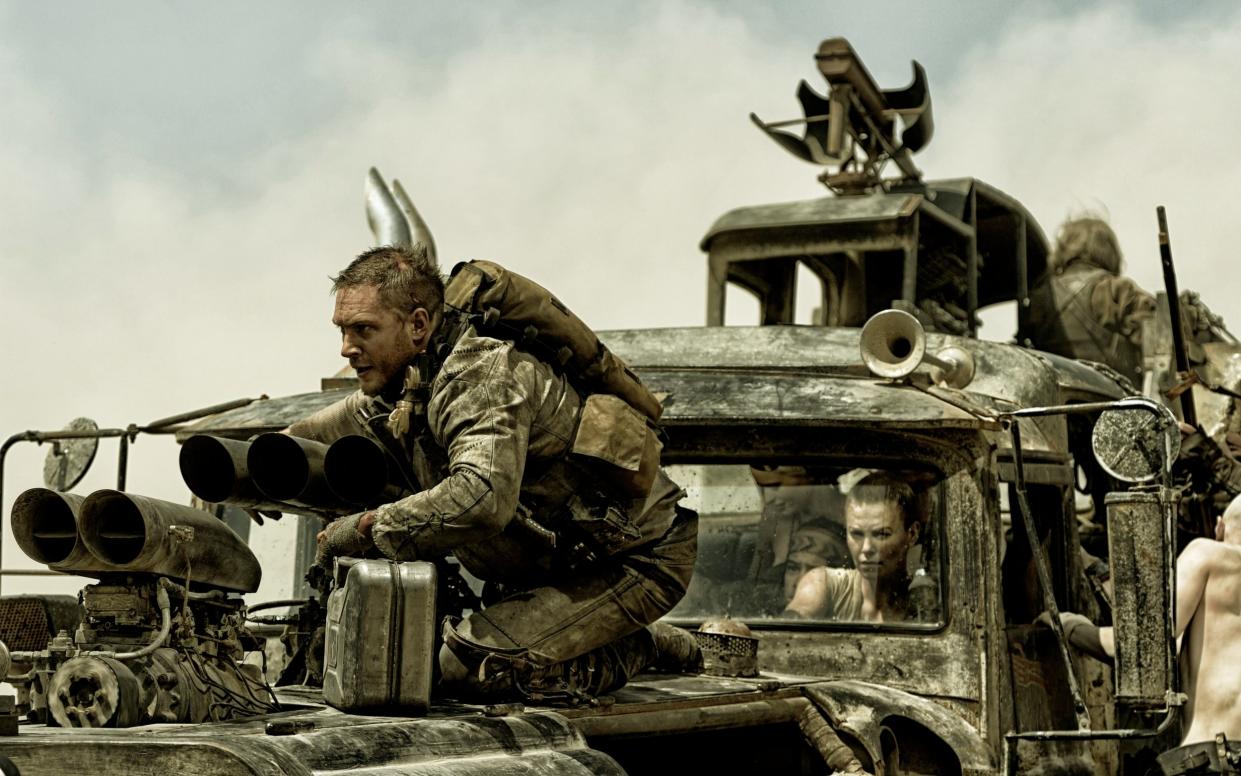 'Tom has a damage to him but also a brilliance that comes with it': Hardy in Mad Max: Fury Road (2015)