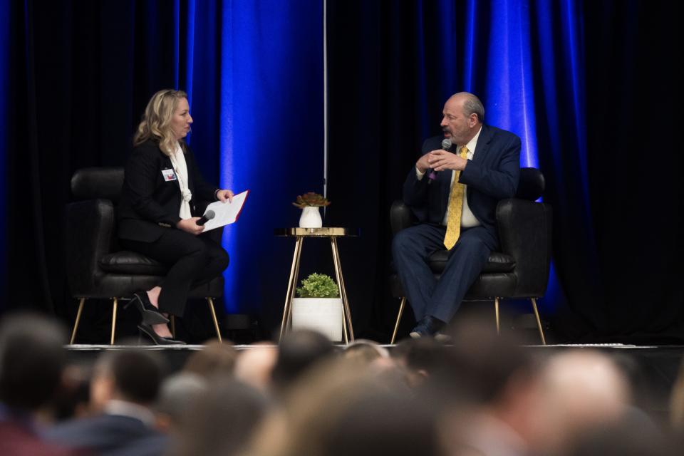 El Paso Chamber host the State of the City Address featuring Mayor Oscar Leeser at the Convention Center at Downtown El Paso on Wednesday, April 19, 2023.