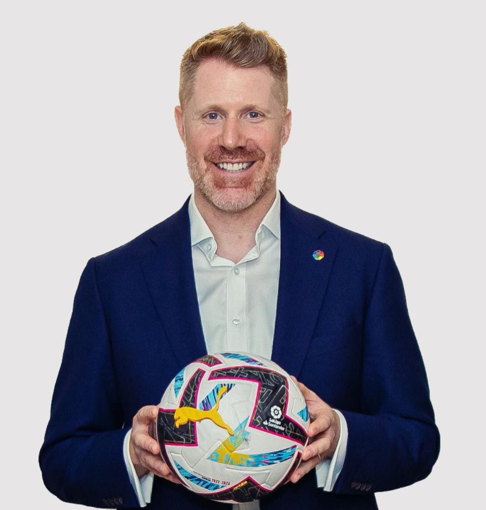 Keegan Pierce was appointed La Liga UK managing director in January 2023. Photo: La Liga UK