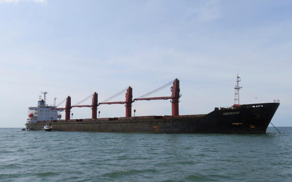 North Korean cargo ship Wise Honest has been seized by the US - U.S. Justice Dept.