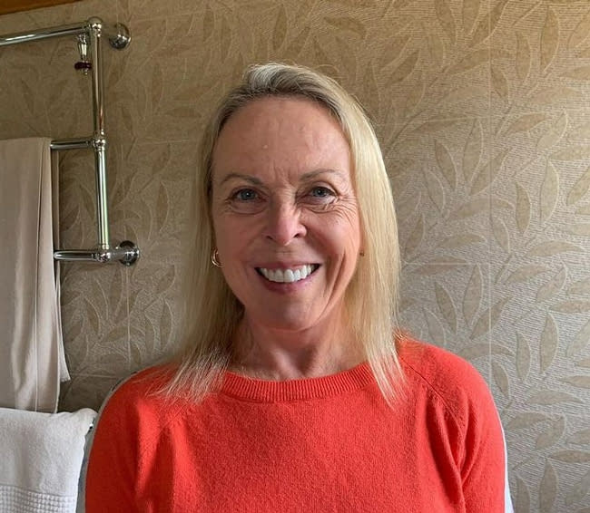 jayne torvill in bathroom