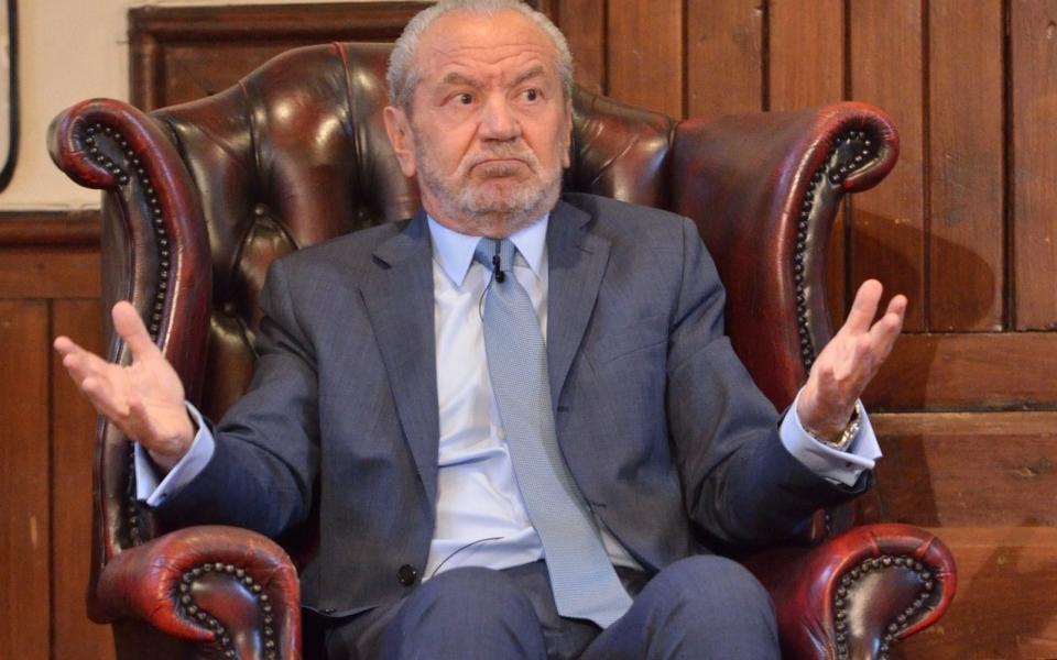 Lord Sugar revealed that he had secured one of the estimated 30 seats on an Emirates flight from London to Sydney this week. - Chris Williamson