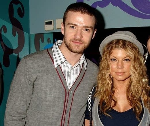 According to Fergie, she had a fling with a young JT while she and her band Wild Orchid were on tour with NSYNC back in the late '90s. The relationship was definitely inappropriate and probably illegal, as Fergie revealed that Justin was only 16 and she was 23.